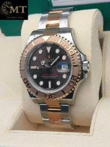 Rolex Yacht-Master 40mm Two-Tone Everose Chocolate Dial Oyster Ref.116621-2