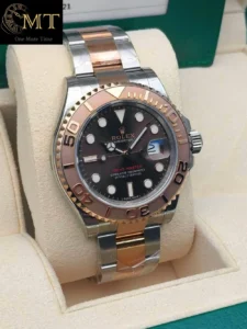 Rolex Yacht-Master 40mm Two-Tone Everose Chocolate Dial Oyster Ref.116621-3