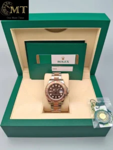 Rolex Yacht-Master 40mm Two-Tone Everose Chocolate Dial Oyster Ref.116621-4