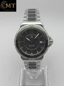 TAG Heuer Formula 1 Lady 32mm Diamond Bezel Black Dial Ceramic Ref.WAH1212