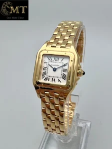 Cartier Panthere de Cartier Small YG White Dial Ref.WGPN0038-2