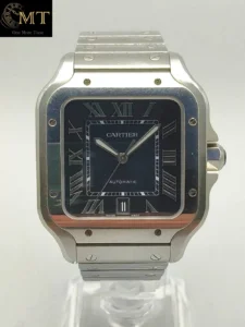 Cartier Santos De Cartier Larged Size Blue Dial Ref.WSSA0030