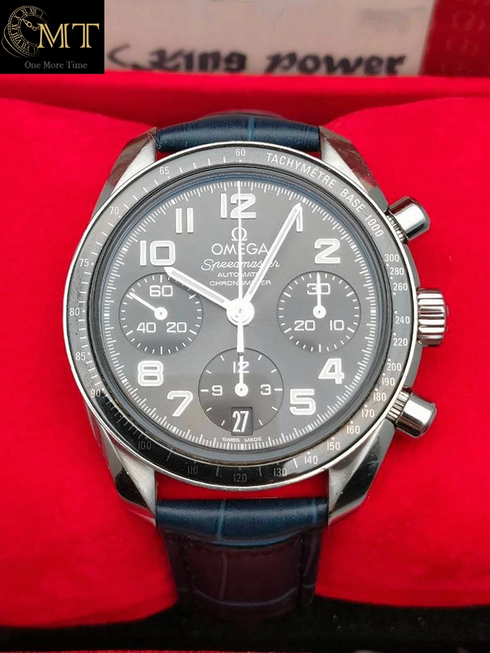 OMEGA Speedmaster Ladies Chronograph 38mm Grey Dial Ref.324.33.38.40.06.001