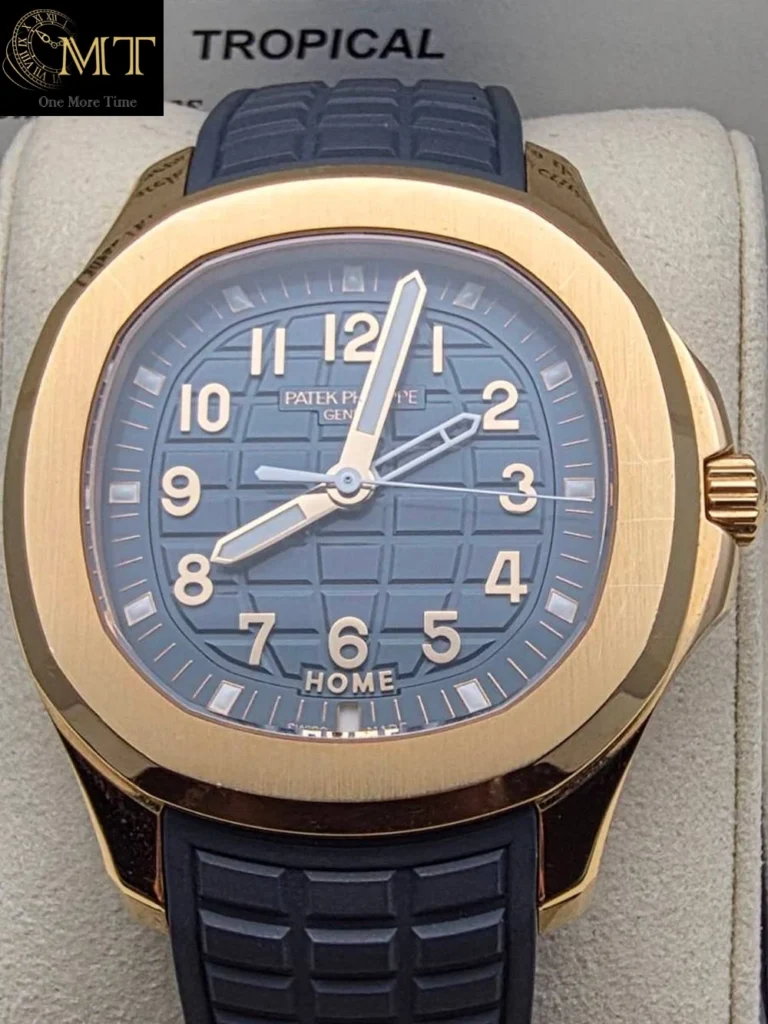 Patek Philippe Aquanaut Travel Time Rose Gold Blue Dial Ref.5269R-001