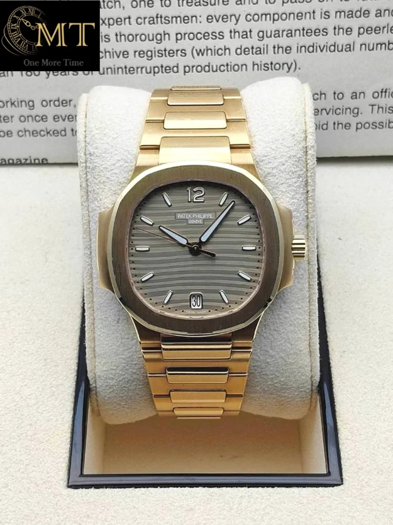 Patek Philippe Nautilus Lady 35.2mm RG Golden Brown Opaline Dial Ref.7118/1R-010
