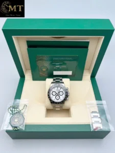 Rolex Cosmograph Daytona 40mm Steel White Panda Dial Ceramic Bezel Ref.116500LN-4