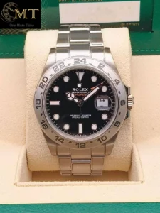 Rolex Explorer II 42mm Oystersteel Black Dial Ref.226570