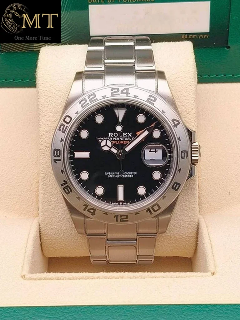 Rolex Explorer II 42mm Oystersteel Black Dial Ref.226570