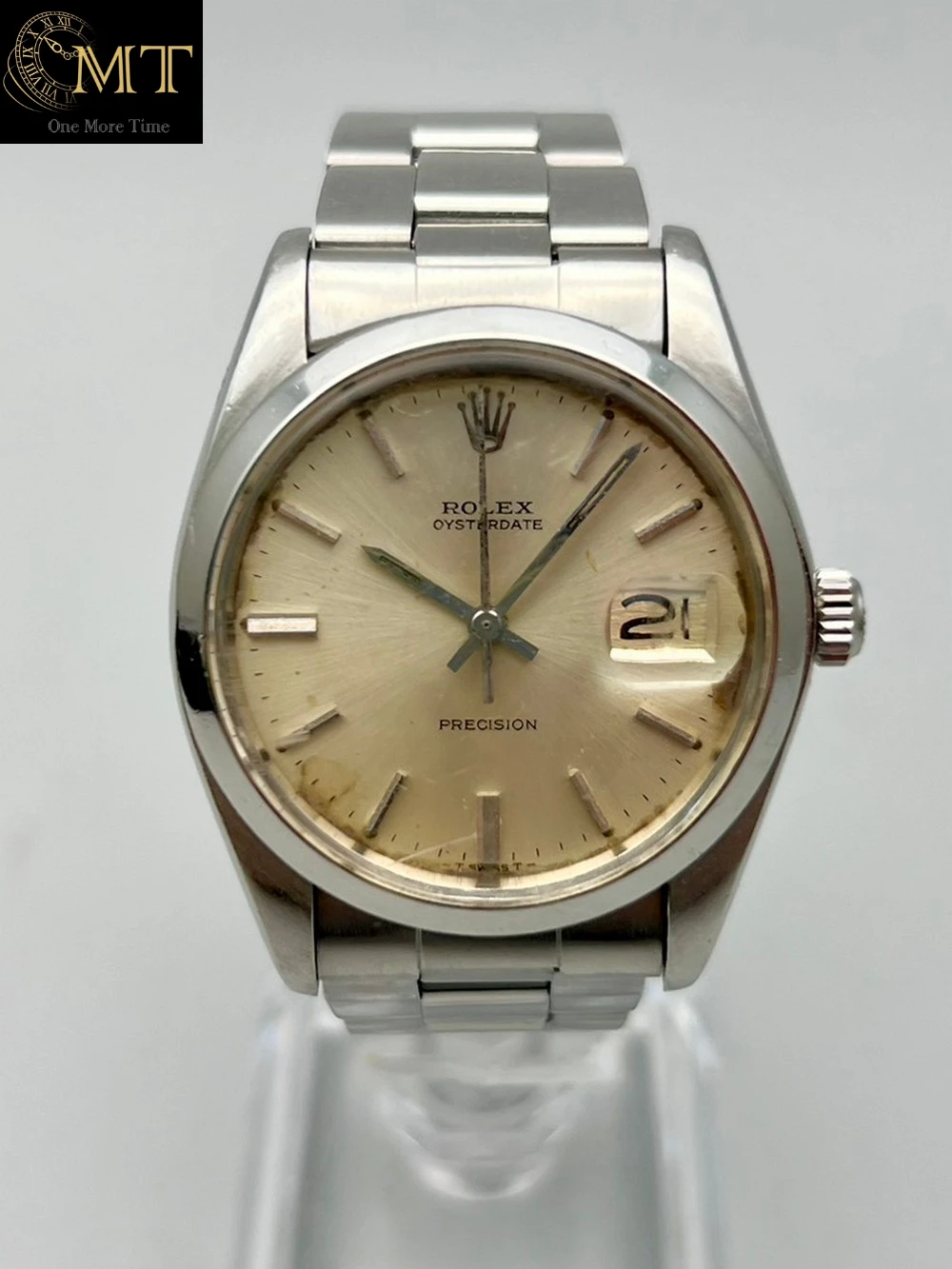 Rolex Oysterdate Precision Champagne Dial Manual WindingRef.6694