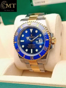 Rolex Submariner Date 40mm Steel-YG Blue Ceramic Bezel Ref.116613LB-2
