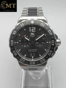 TAG Heuer Formula 1 Grande Date Alarm Steel Black Dial Ref.WAU111C.BA0869