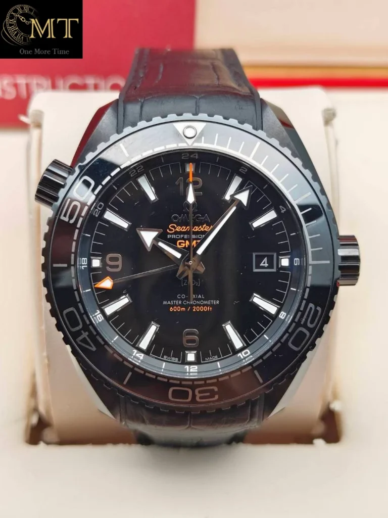Omega Seamaster Planet Ocean 600M Deep Black GMT 45.5mm Ceramic Ref.215.92.46.22.01.001