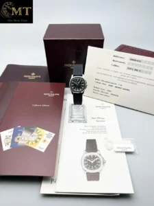Patek Philippe Aquanaut 33mm Steel Black Dial Quartz Ref.4960A-010-4