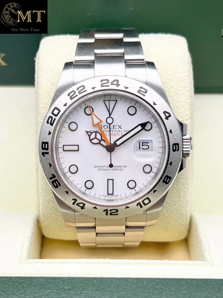Rolex Explorer II 42mm Steel White Polar Dial Ref.216570