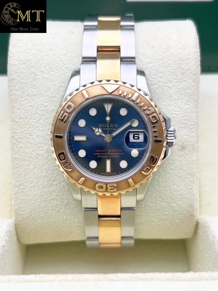 Rolex Yacht-Master 29mm Steel and Yellow Gold Blue Dial Ref.169623