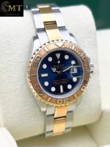 Rolex Yacht-Master 35mm Steel and Yellow Gold Blue Dial Ref.169623-2