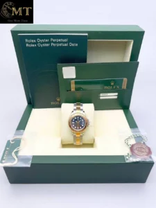 Rolex Yacht-Master 35mm Steel and Yellow Gold Blue Dial Ref.169623-4