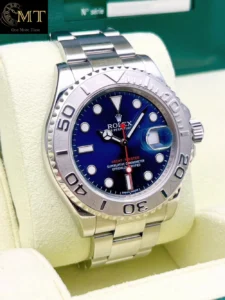 Rolex Yacht-Master 40mm Rolesium Blue Dial Platinum Bezel Ref.116622-3