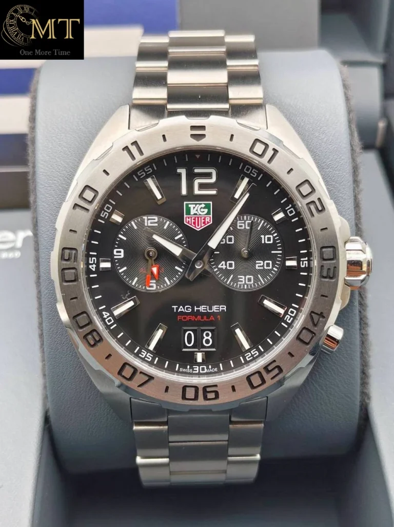 TAG Heuer Formula 1 Quartz Chronograph 43mm Steel Black Dial Ref.WAZ111A.BA0875