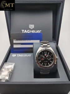 TAG Heuer Formula 1 Quartz Chronograph 43mm Steel Black Dial Ref.WAZ111A.BA0875-4