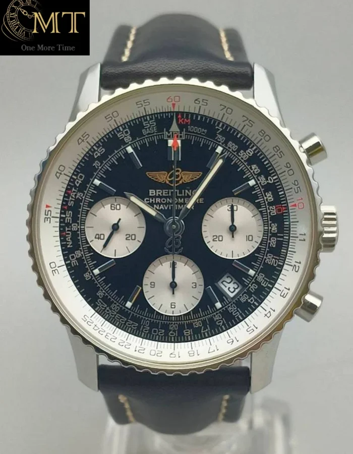 Breitling Navitimer 01 41mm Steel Chronograph Black Dial Ref.A2332212/B635-435X