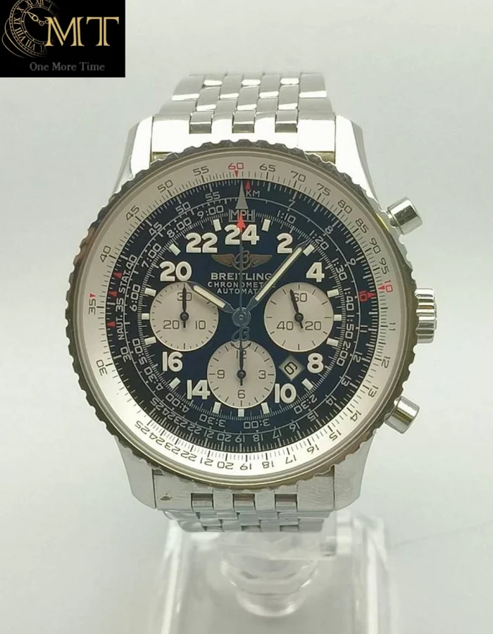 Breitling Navitimer Cosmonaute Automatic Steel Black Dial Ref.A22322