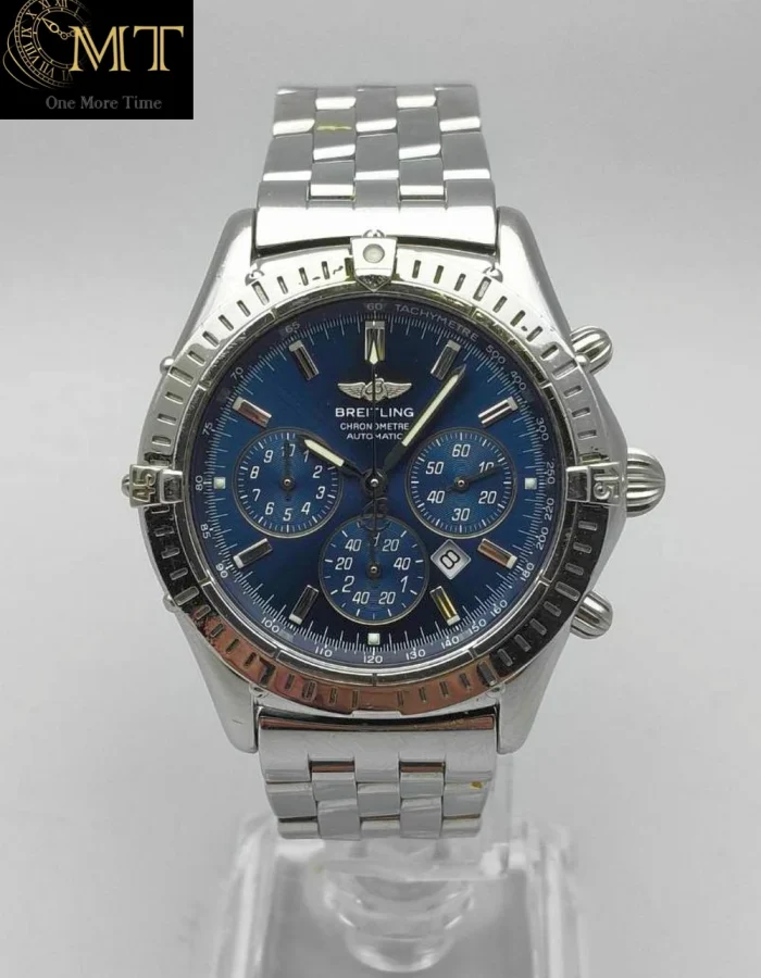 Breitling Shadow Flyback Chronograph Blue Dial Ref.A35312