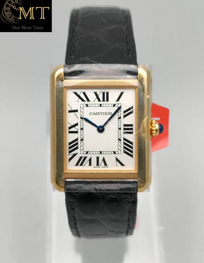 Cartier Tank Solo Yellow Gold Quartz Watch Ref.W5200002