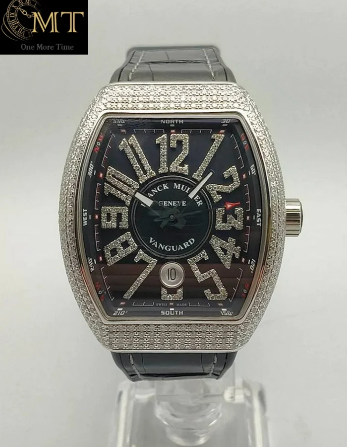 Franck Muller Vanguard V45 After Diamonds Black Dial Ref.V 45 SC DT