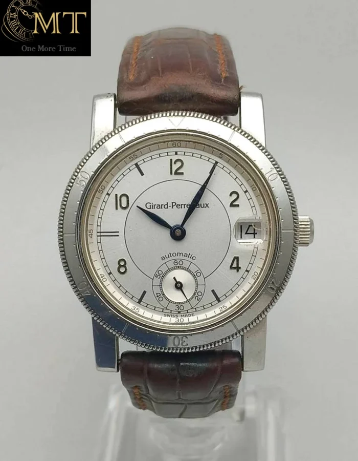 Girard Perregaux 34mm Steel Automatic Silver Dial Ref.7750