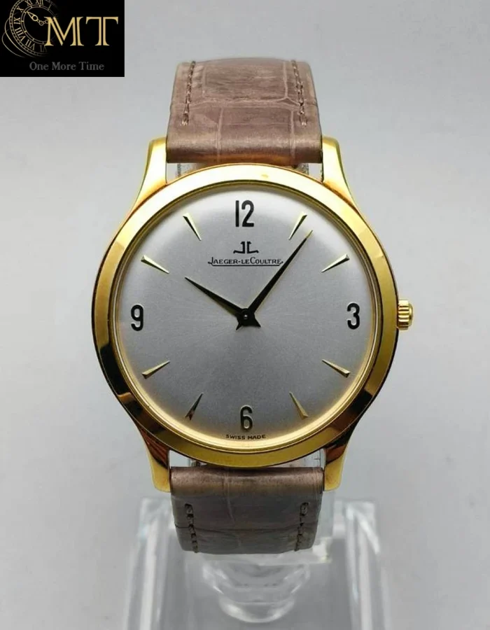 Jaeger-LeCoultre Master Ultra Thin 34mm Red Gold Silver Dial Ref.145.1.79