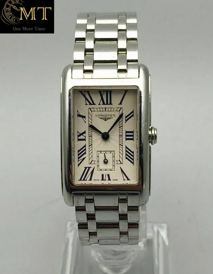 Longines DolceVita Rectangular Steel Silver Roman Dial Ref.L5.512.4