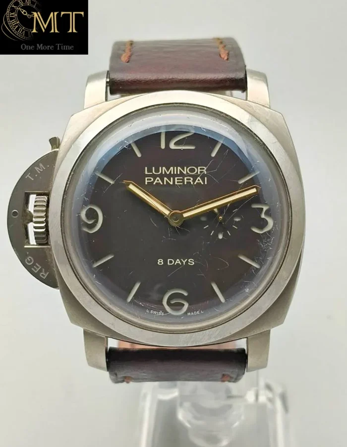 Panerai Luminor 1950 Left-Handed Manual Winding Titanium PAM00368