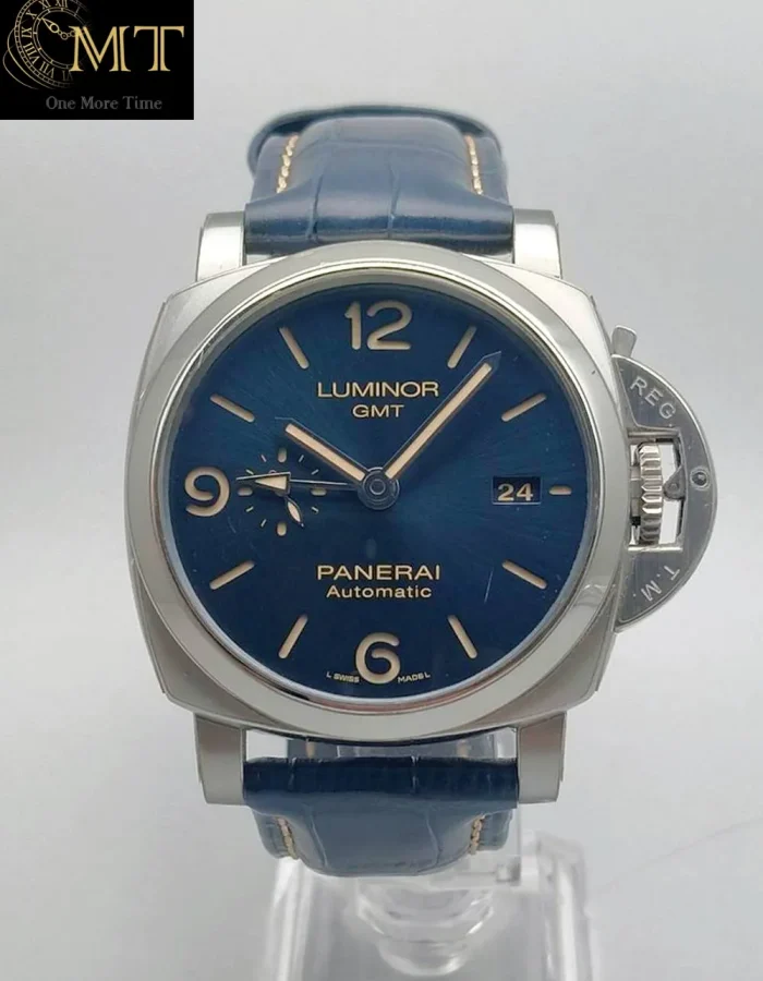 Panerai Luminor GMT Steel Blue Dial PAM01033