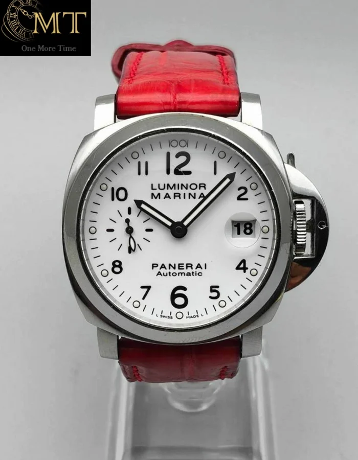 Panerai Luminor Marina 40mm Steel White Arabic Dial Ref.PAM00049
