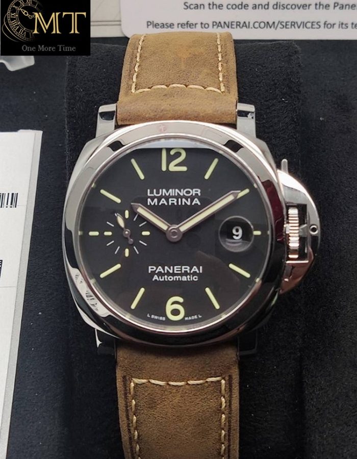 Panerai Luminor Marina Black Dial Ref.PAM01048