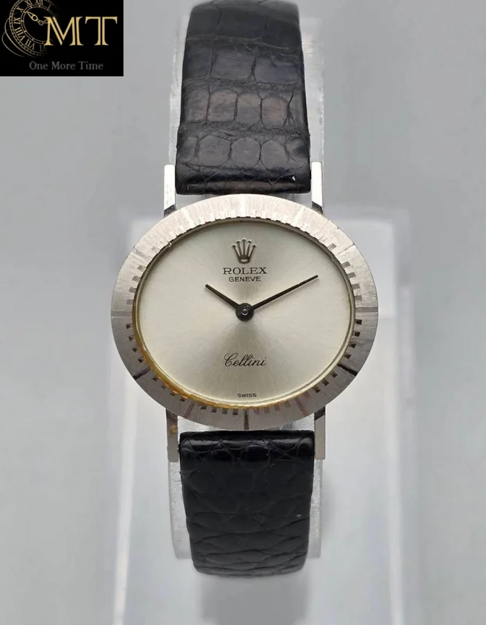 Rolex Cellini White Gold 18k Silver Dial Manual Winding Ref.4081