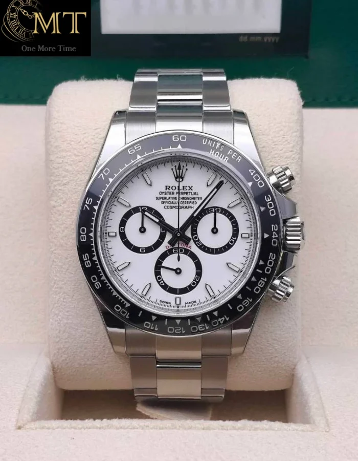 Rolex Cosmograph Daytona White Dial Oystesteel Ref.126500LN