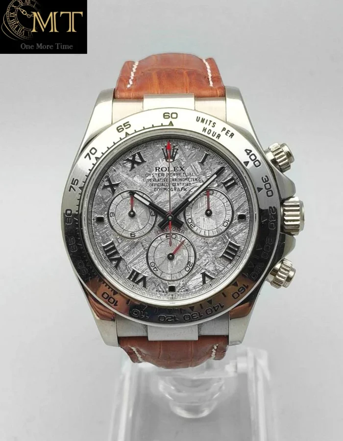 Rolex Cosmograph Daytona White Gold 18k Meteorite Dial Ref.116509