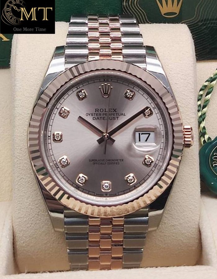 Rolex Datejust 41mm Sundust Dial Everose Gold Ref.126331