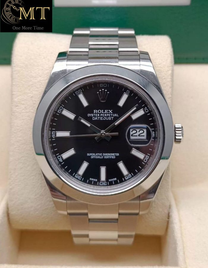 Rolex Datejust II 41mm Black Dial Ref.116300