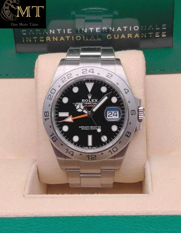 Rolex Explorer II 42mm Oystersteel Black Dial Ref.M226570