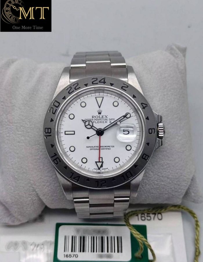 Rolex Explorer II Polar White Dial Ref.16570