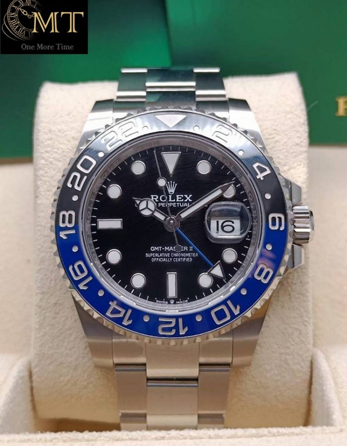 Rolex GMT-Master II 40mm Batman Oyster Bracelet Ref.126710BLNR