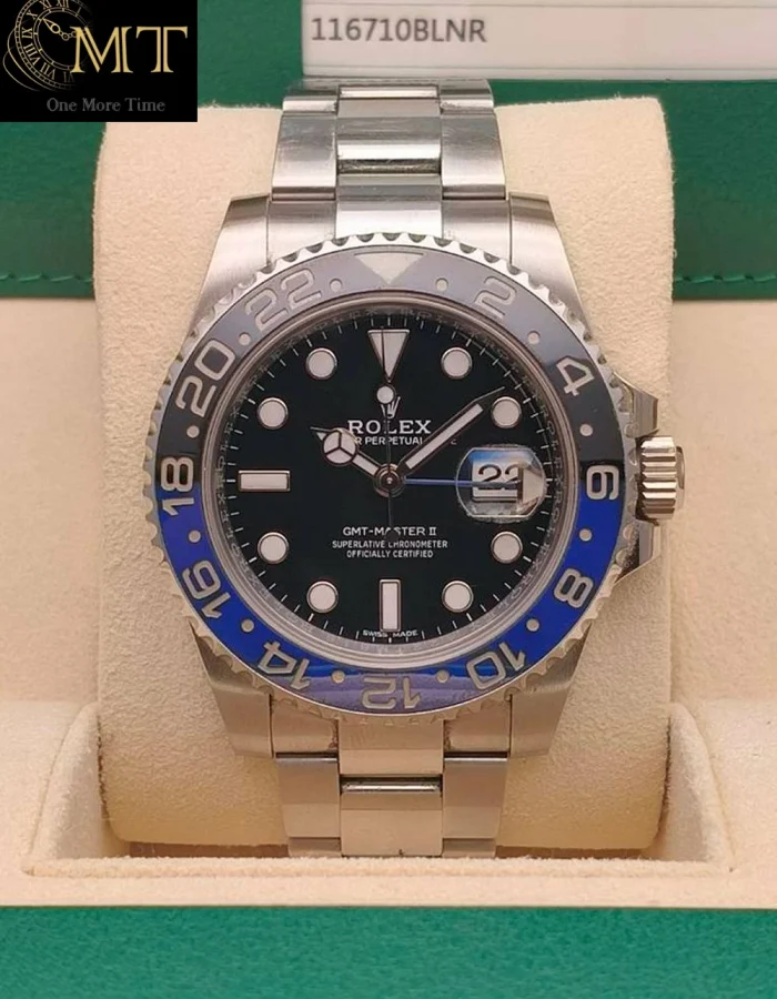 Rolex GMT-Master II 40mm Batman Oystersteel Ref.116710BLNR