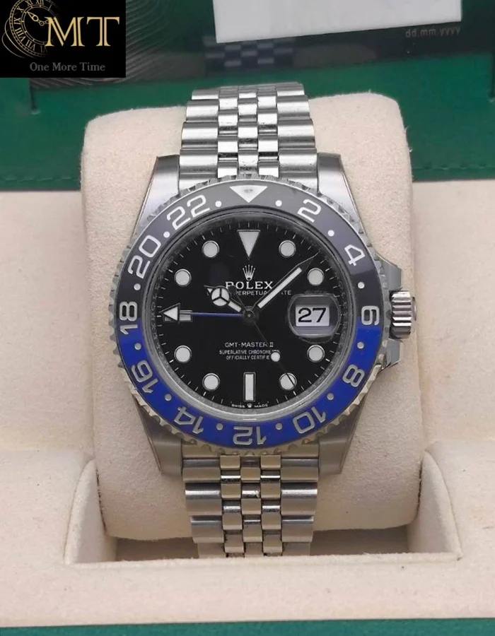 Rolex GMT-Master II Batman Jubilee Steel Ref.126710BLNR