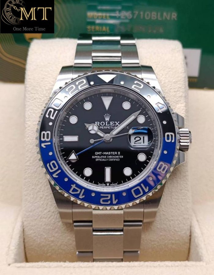 Rolex GMT-Master II Batman Oyster Ref.126710BLNR