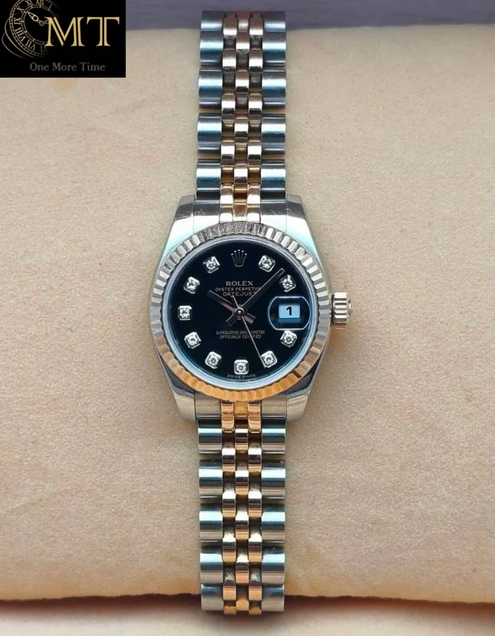 Rolex Lady-Datejust 26mm Everose Gold & Steel Women’s Watch Ref.179171