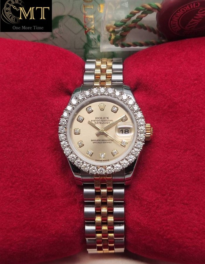 Rolex Lady-Datejust 28mm Stainless steel & 18K Yellow gold Ref.79173