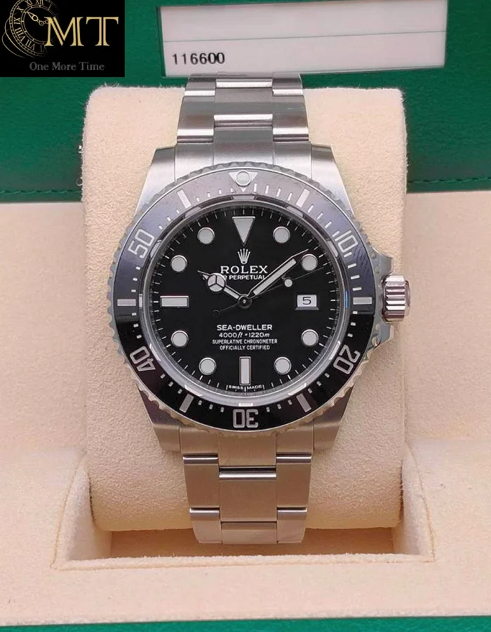 Rolex Sea-Dweller 4000 Black Dial Oystersteel Ref.116600